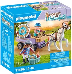 Playmobil Horses of Waterfall ponykoets speelgoed set - kleurrijk avontuur