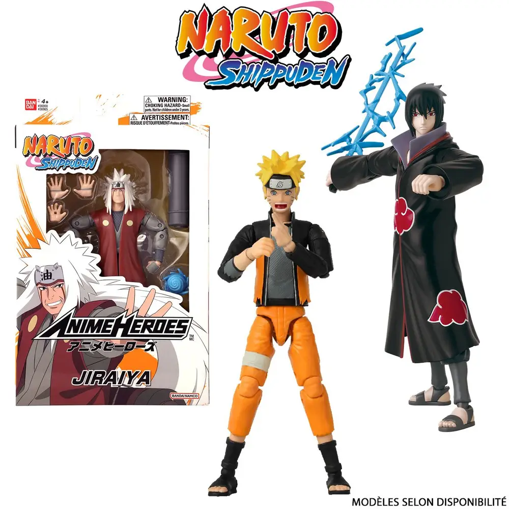 Bandai Anime Heroes actiefiguur Naruto Shippuden 17 cm speelgoed