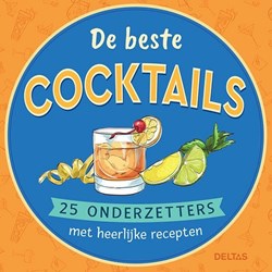 Deltas cocktail onderzetters - 25 recepten inspiratie set