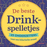Deltas drinkspelletjes onderzetters - 25 stuks voor feestplezier