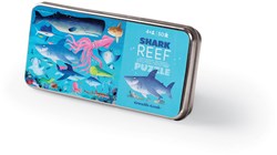 Crocodile Creek puzzel in blik Shark Reef - 50 stukjes