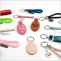 Depesche sleutelhanger roze Girl Power stijlvol accessoire-3
