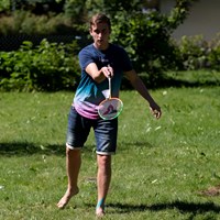 Schildkröt badminton set 4-Attacker Plus complete speelset tuin-2