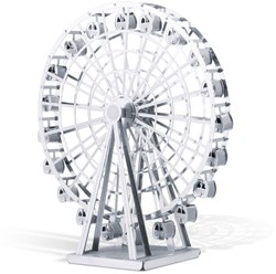 Eureka bouwset Metal Earth 3D Reuzenrad zilver - metalen modelbouw