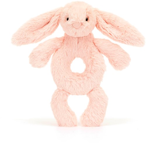 Jellycat Rammelaar Bashful Blush Konijn 