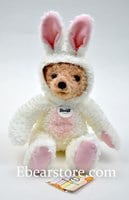 Steiff pluche Hoodie-Teddy bear rabbit, white - 27 cm-2