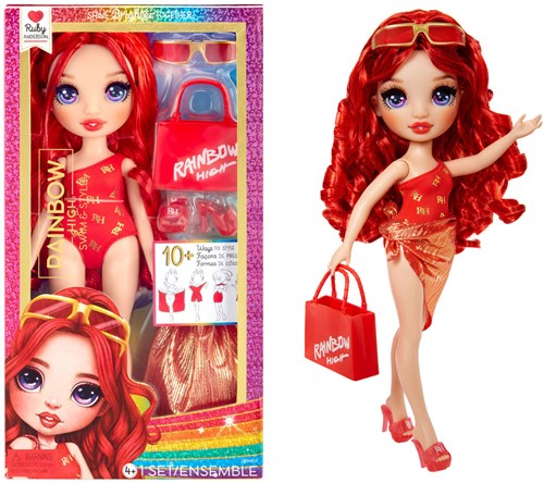 Rainbow High Swim & Style Pop - Ruby-3