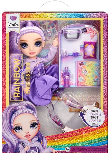 Rainbow High Sparkle & Shine Modepop - Viola
