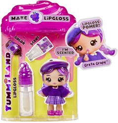 Lipgloss pop speelgoed Yummiland Greta Grape met DIY lipgloss set