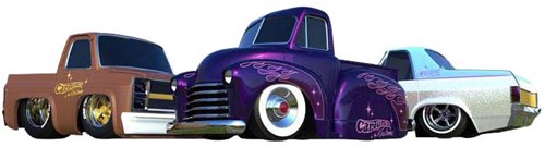 MGA Entertainment diecast auto set CarTuned Serie 4 Kool Kustoms 3 stuks-2