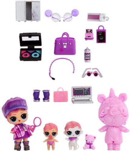 L.O.L. Surprise Eye Spy poppen speelset met accessoires en verrassingen-3