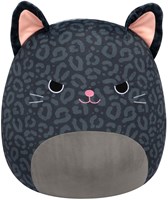 Squishmallows knuffel pluche zwarte panter Xiomara 30cm pluche speelgoed
