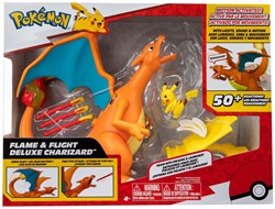 Jazwares Pokemon actiefiguur Deluxe Charizard met Pikachu en launcher