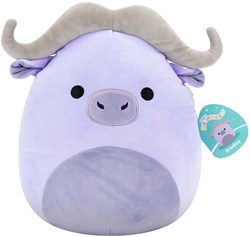 Squishmallows knuffel pluche paarse waterbuffel 30cm speelgoed