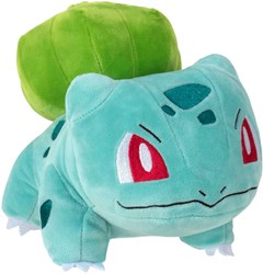Jazwares Pokémon pluche knuffel Bulbasaur 20 cm - zacht speelgoed
