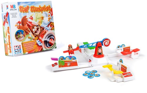 Hasbro Bordspel Stef Stuntpiloot - Gezelschapsspel voor kinderen-2