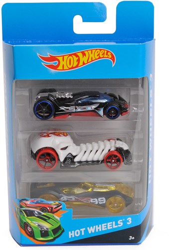 Hot Wheels speelgoedauto 3-pack diecast voertuigen set-2