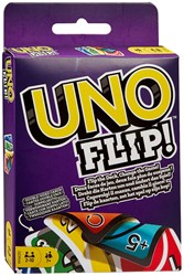 Mattel kaartspel Uno Flip! - dubbelzijdige speelkaarten, familiespel