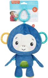 Fisher-Price baby speelgoed 2-in-1 aapje bal blauw groen geel