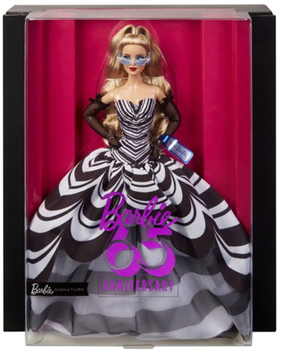 Barbie 65ste Blauwe Saffieren Verjaardag Modepop
