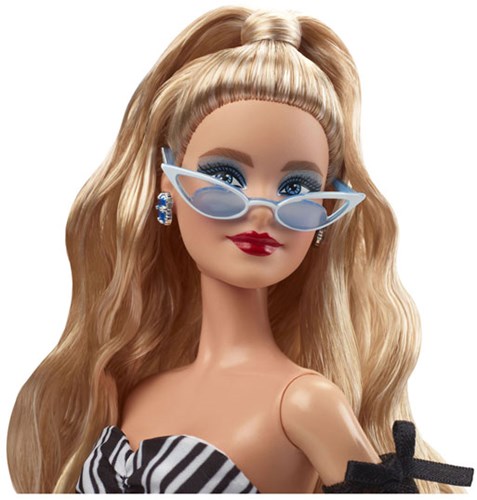 Barbie 65ste Blauwe Saffieren Verjaardag Modepop-3