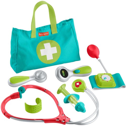 Fisher-Price doktersset - speelgoed dokterstas voor kinderen-2