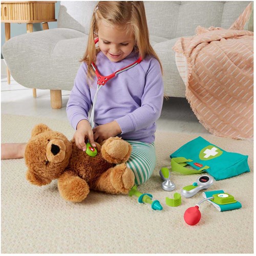Fisher-Price doktersset - speelgoed dokterstas voor kinderen-3