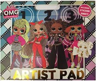 L.O.L. Surprise kleurboek A4 met stickers - creatief speelgoed-2