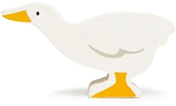 Tender Leaf boerderijdier - houten gans speelgoed wit duurzaam