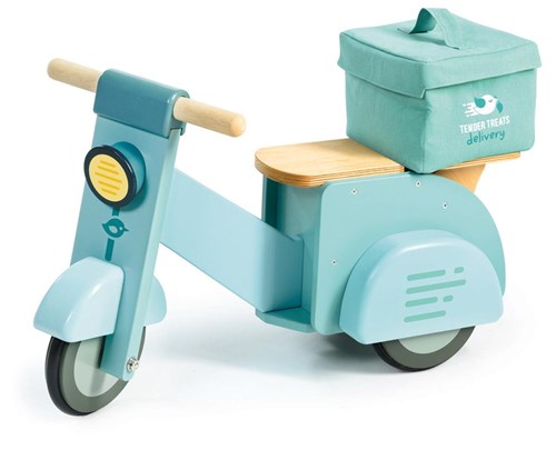 TENDER LEAF Ride-On Delivery Scooter
