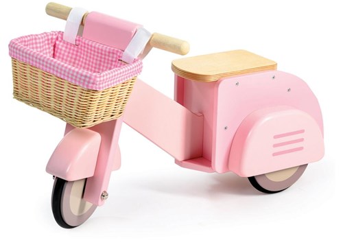 TENDER LEAF Ride-On Scooter Met Mandje