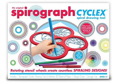 Spirograph spiraal teken set Cyclex - creatief speelgoed voor kinderen