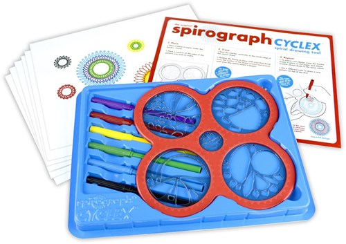 Spirograph spiraal teken set Cyclex - creatief speelgoed voor kinderen-2
