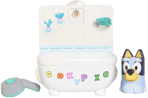 Tomy badspeelgoed Bluey douche en waspret met zuignappen-2