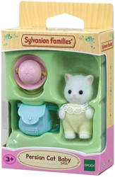 Sylvanian Families Perzische Kat Baby - Poppenhuis Speelfiguur