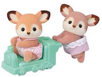 Sylvanian Families herten tweeling - fluweelzachte speelfiguren set-2