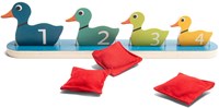BS Toys Eendjes op Rij - Werpspel voor kinderen - Houten speelgoed