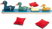 BS Toys Eendjes op Rij - Werpspel voor kinderen - Houten speelgoed-2