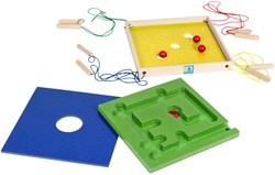 BS Toys houten coördinatiespel balansspel voor kinderen teamwork