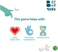 BS Toys Kendama houten behendigheidsspel - vangspel - speelgoed-3