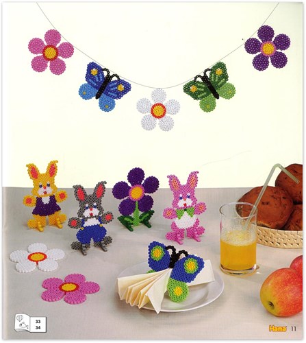 Hama Strijkkralen Inspiratieboekje - Creatief Speelgoed Boek-3