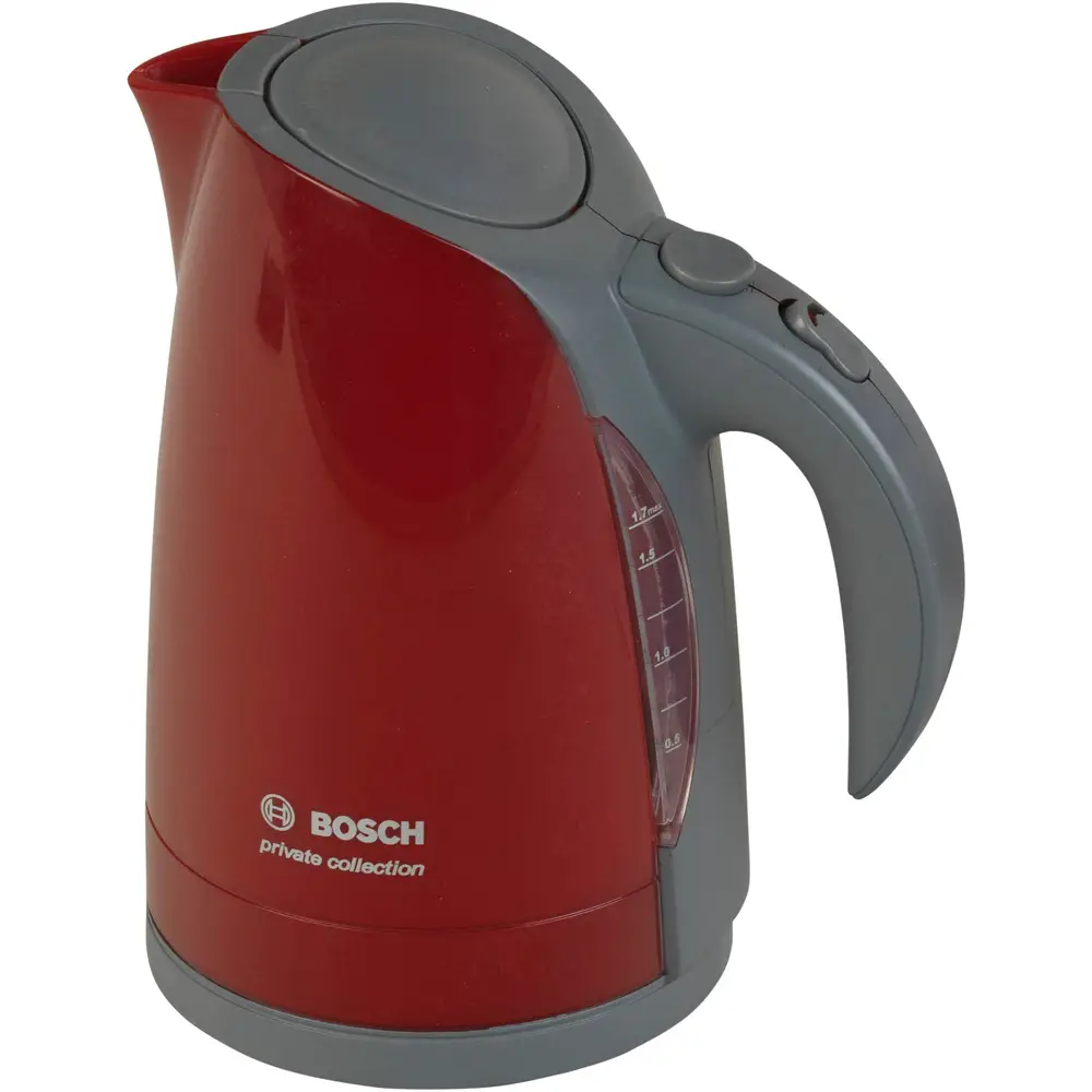 Klein Bosch speelgoed waterkoker - rood - keuken speelgoed