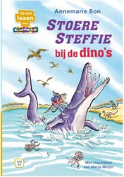 Kluitman kinderboek leren lezen Stoere Steffie bij de dino's AVI-E4