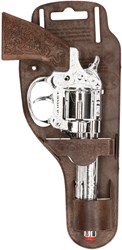 Pistool 8 schots speelgoed revolver cowboy accessoire