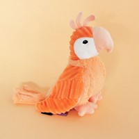 Globe Trotoys Ptipotos de Oranje Papegaai 21 cm. 0+-2