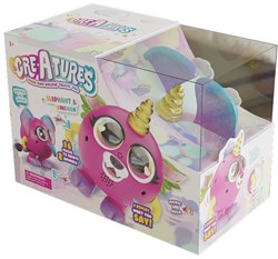 Creatures wandelend pratend speelgoedfiguur olifant unicorn fantasie