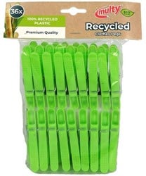 Multy eco gerecyclede wasknijpers 36 stuks