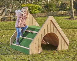 Cosy klim gras heuvel zitplaats speeltoestel voor kinderen