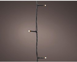 Lumineo kerstverlichting LED buiten 240 lampjes 18 meter champagnekleurig
