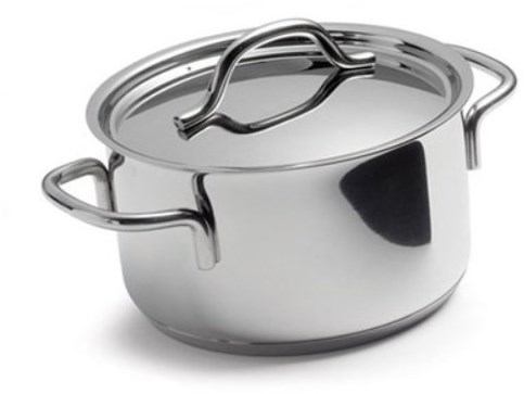 BK kookpan Profiline RVS 16 cm inductie vaatwasser PFAS-vrij